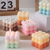 Macaron Color Bubble Rubik's Cube Aromatherapy Candle Creative Aromatherapy Souvenir Shape Candle Ornament