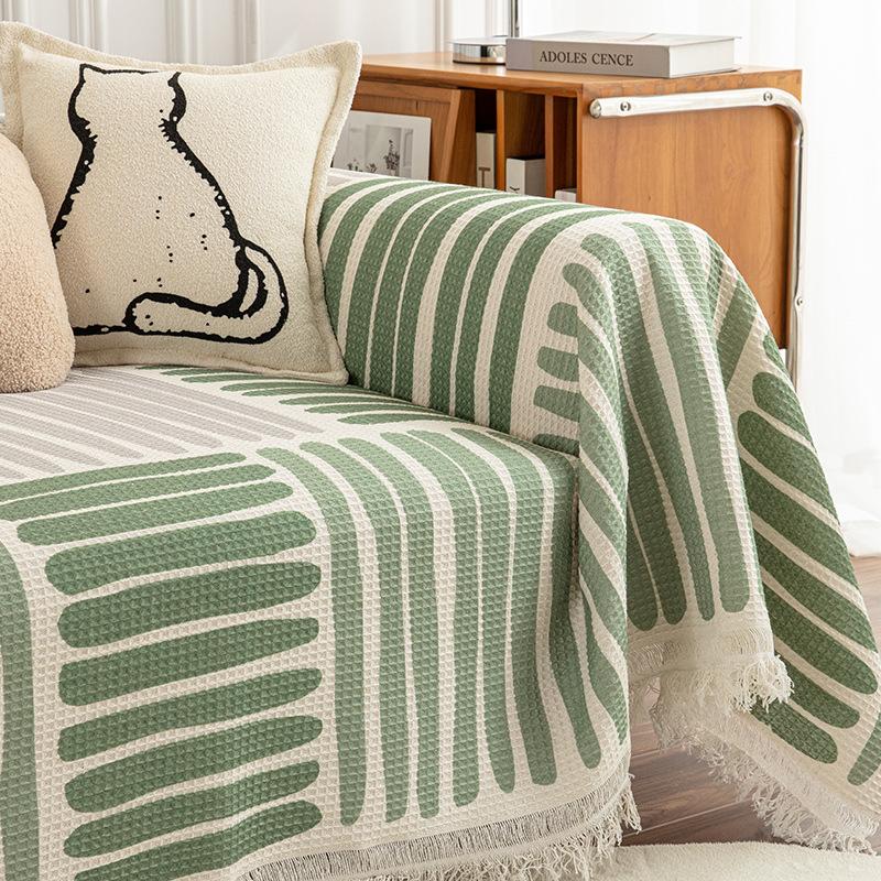 INS Style Sofa Cover Towel All-Inclusive Non-Slip Sofa Cover Four Seasons Universal Sofa Cushion High Blanket