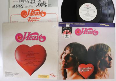 Виниловая пластинка HEART Dreamboat Annie NR3 NAUTILUS RECOR 1979 США Рок Б/у