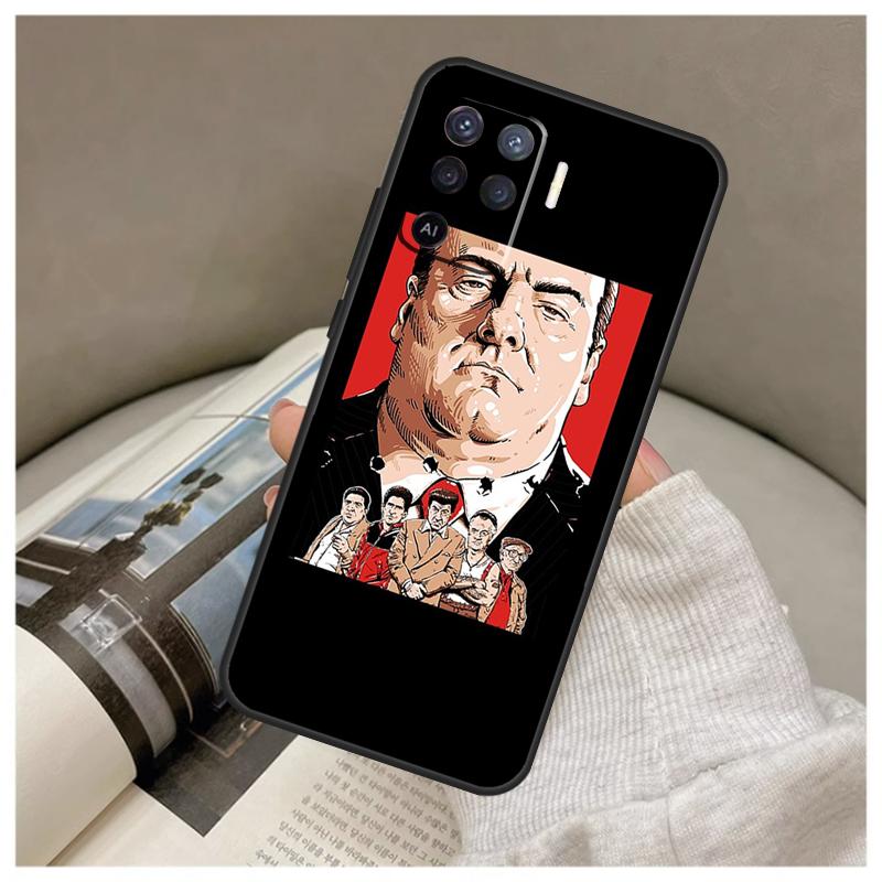 Чехол для телефона The Sopranos для Oppo A16 A76 A96 A60 A98 A58 A78 A18 A38 A80 A40 A77 A57 A17 A74 A54 A94 A15 A5 Pro