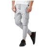 Men's Casual Athletic Fitness Trousers Workwear Pocket Casual Pants Fashion Drawstring Trousers