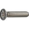 TRUSCO Countersunk Machine Stainless Full M4 X 20 Small Pack Screw, Steel, Thread, 12, Pieces, Y826-0412