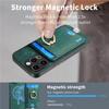 Wireless Ring Leather Wallet Phone Case for iPhone 15 Pro Max 14 Plus 13 12 11 for Samsung Galaxy S24 Ultra S23 S22 S21 FE A35 A15 A05 A54 A34 Cover