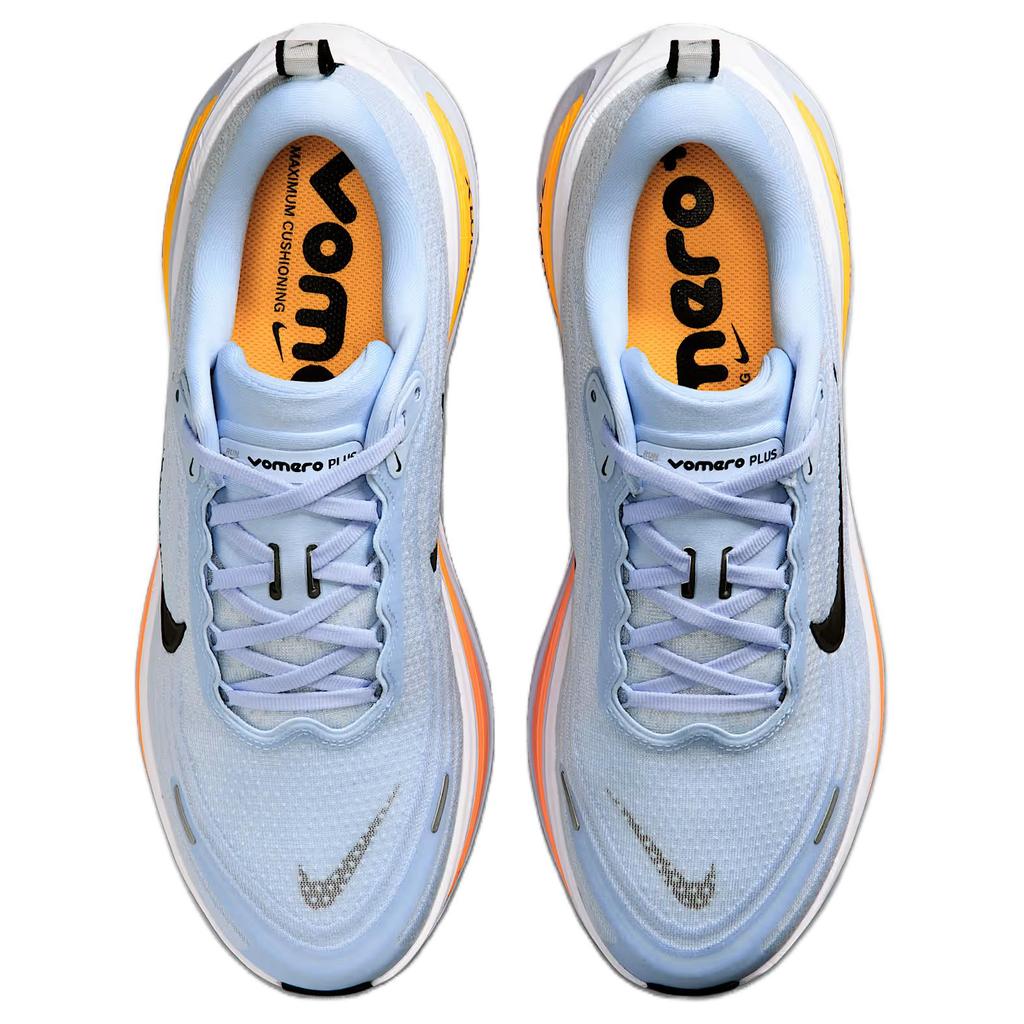 Nike Vomero Plus Hydrogen Blue Total Orange Мужские кроссовки Белый Черный HV8150-404