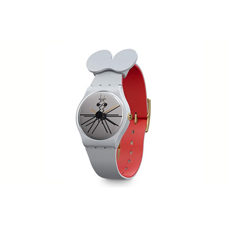 Swatch Унисекс 34 мм Белые часы GZ327 GZ327