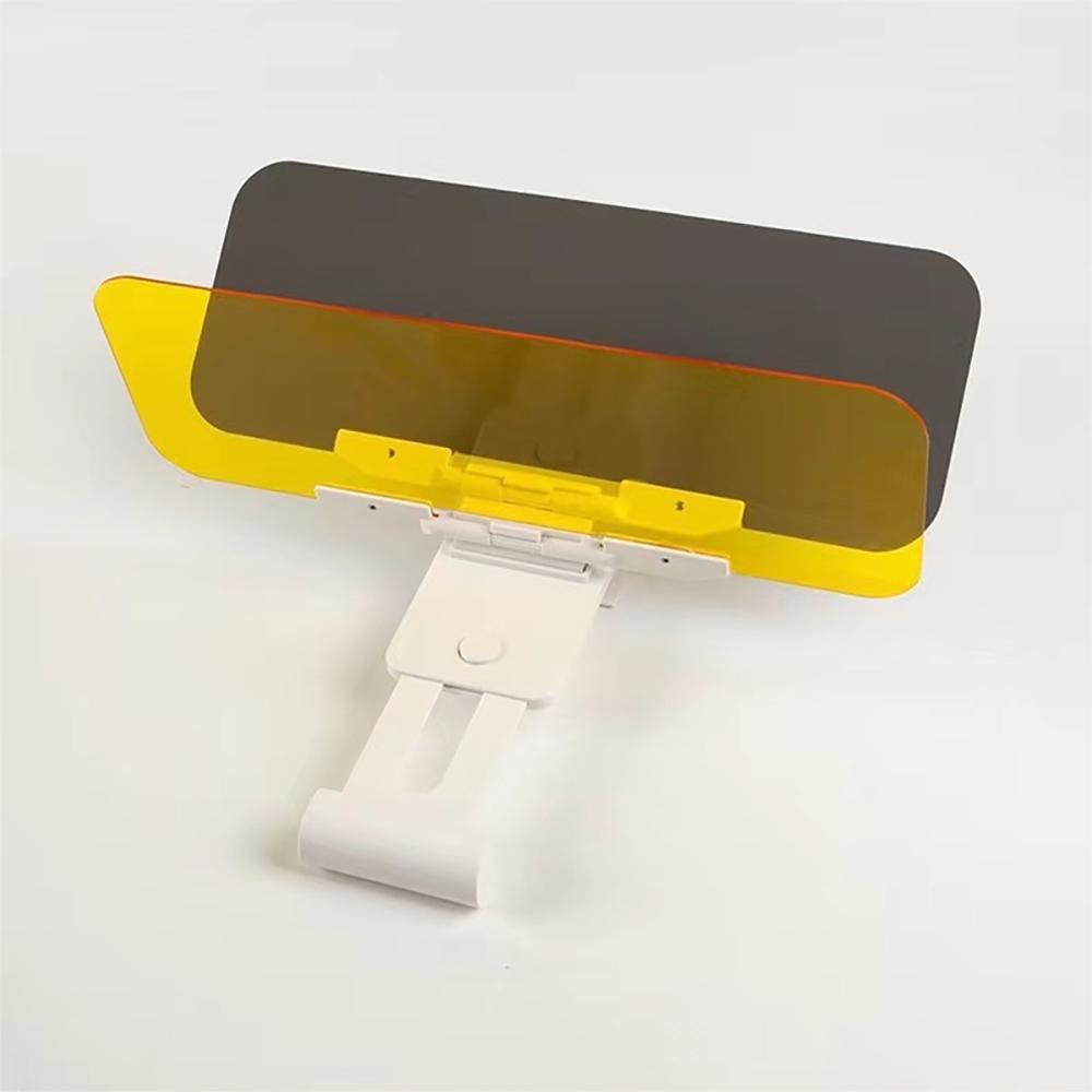 2 в 1 автомобильный солнцезащитный козырек HD Anti Sunlight ослепляющие очки дневное ночное видение водительское зеркало УФ складной откидной вид внутреннее зеркало