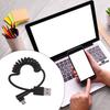 Весенний спиральный зарядный кабель USB папа к Micro USB папа гибкий 60 Вт 480 Мбит/с зарядный кабель для передачи данных для телефона, колонки