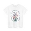 Anti Trump Floral Butterflies Democrat President Liberal T Shirt