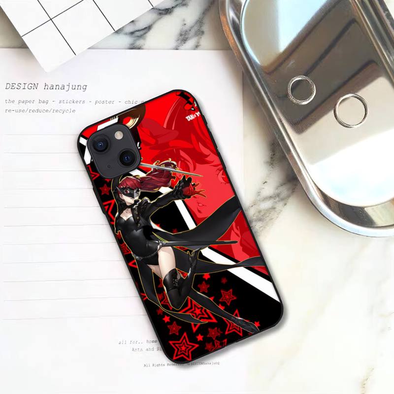 Чехол Persona5 The Royal Game Phone для iPhone 11 12 Mini 13 14 Pro XS Max X 8 7 6s Plus 5 SE XR Shell