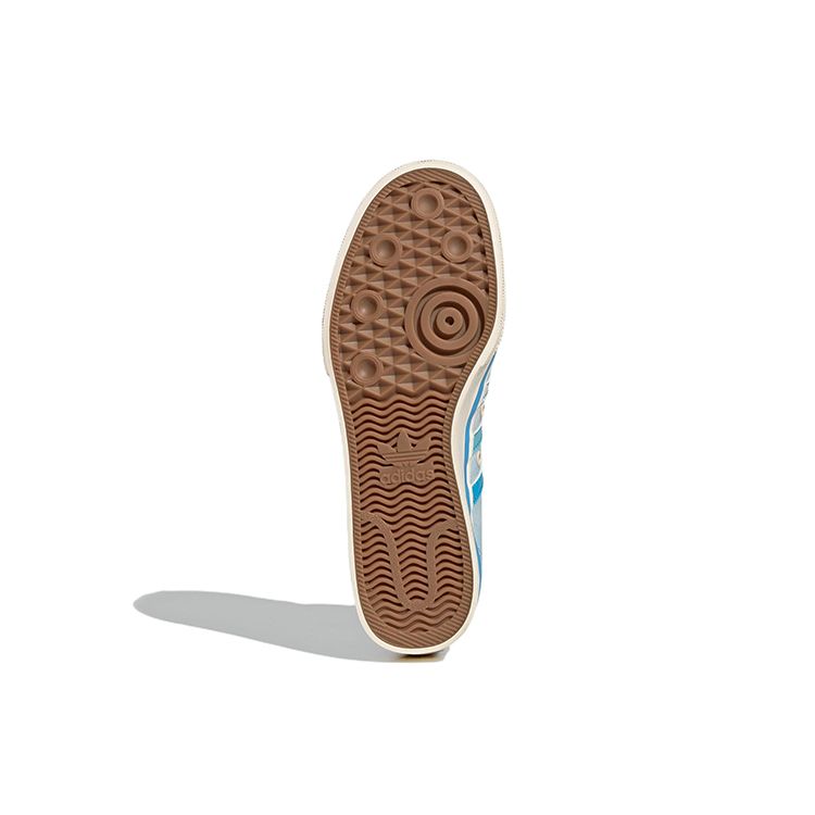 adidas Nizza Женские кроссовки на платформе Mid Почти синие Pantone Wonder-White GX4604