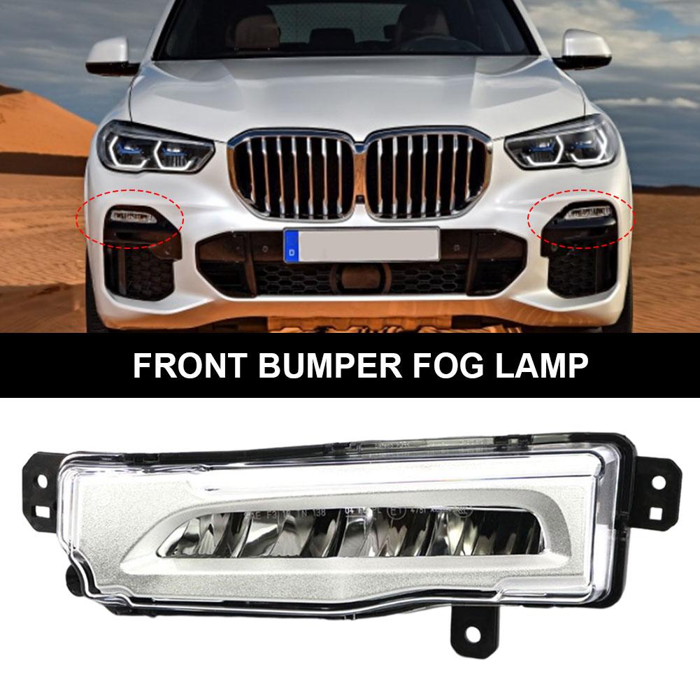 63177406365 63177406366 Car Front Fog Light Lamp LED Daytime Running Light For BMW X5 X6 X7 G05 G06 G07 2018-2020