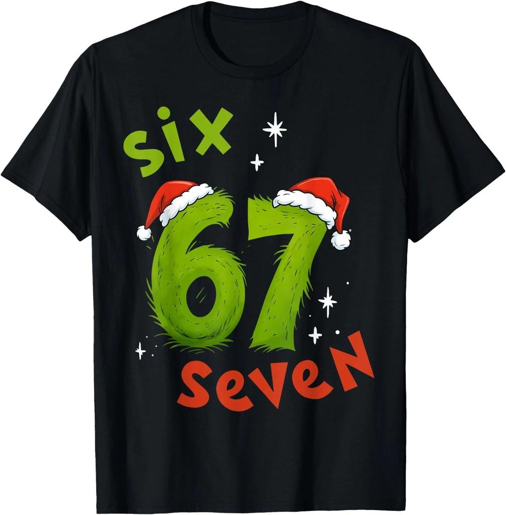 67 Meme Six Seven for Kids Women Men Boys Girls Christmas T-Shirt Unisex Tee