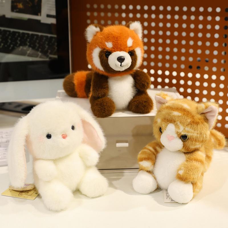 Милый Милый Животное Щенок Собака Слоненок Кукла Плюшевая Игрушка Кукла Кошка Детская Компания Успокаивающая Кукла