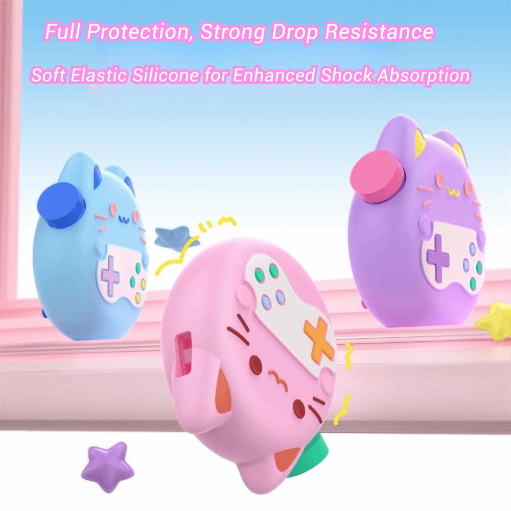 Мультяшный чехол из силикона для Tamagotchi Paradise, нескользящий, защищенный от падений, ультратонкий, игровые аксессуары, игровые детали