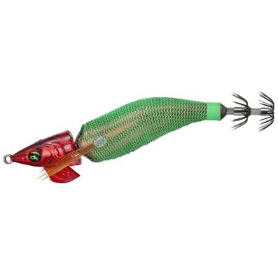 Daiwa Изумрудный Кальмар Металлический Капельник Сочлененный Зеленый 2.5 Красно-Красный