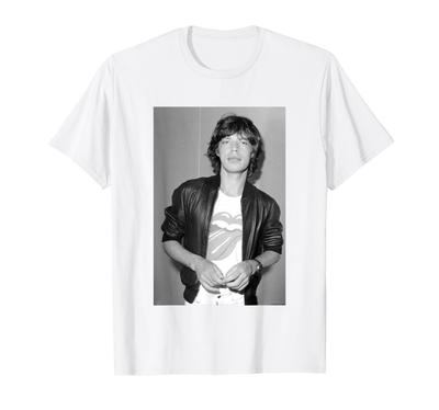 Футболка с фото Майка Джаггера и The Rolling Stones 1977 года от Саймона Фаулера