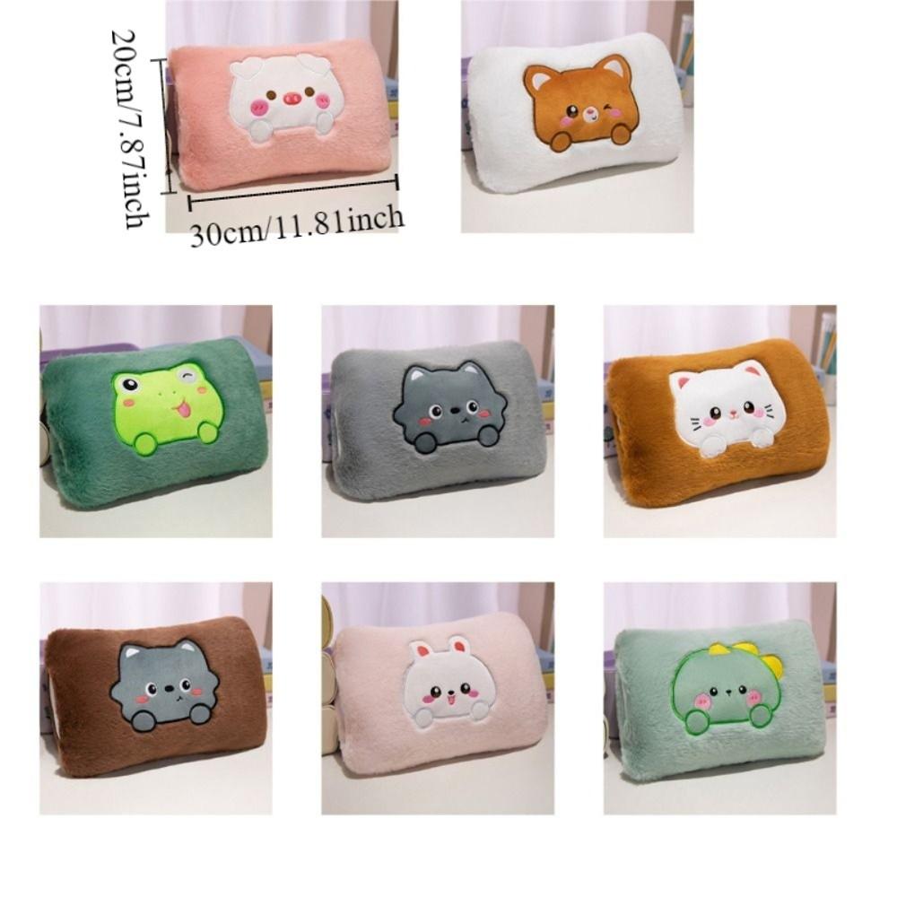 Неэлектрическая плюшевая грелка для рук Мультяшная подушка для сна Милая подушка для рук Студенты Сон