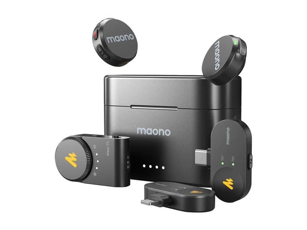 Zestaw mikrofonów bezprzewodowych Maono Wave T5 - Combo 3w1