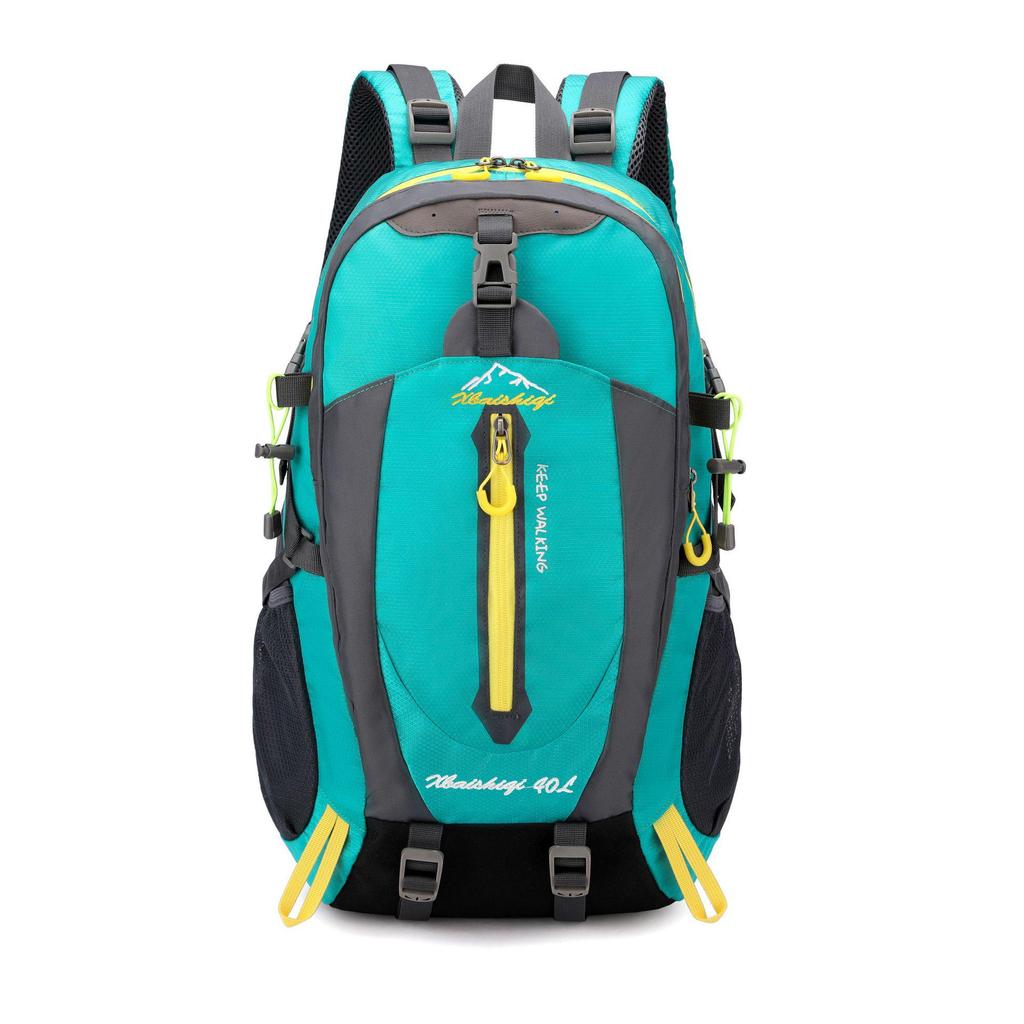 Men's Water-Resistant Outdoor Hiking and Camping Backpack