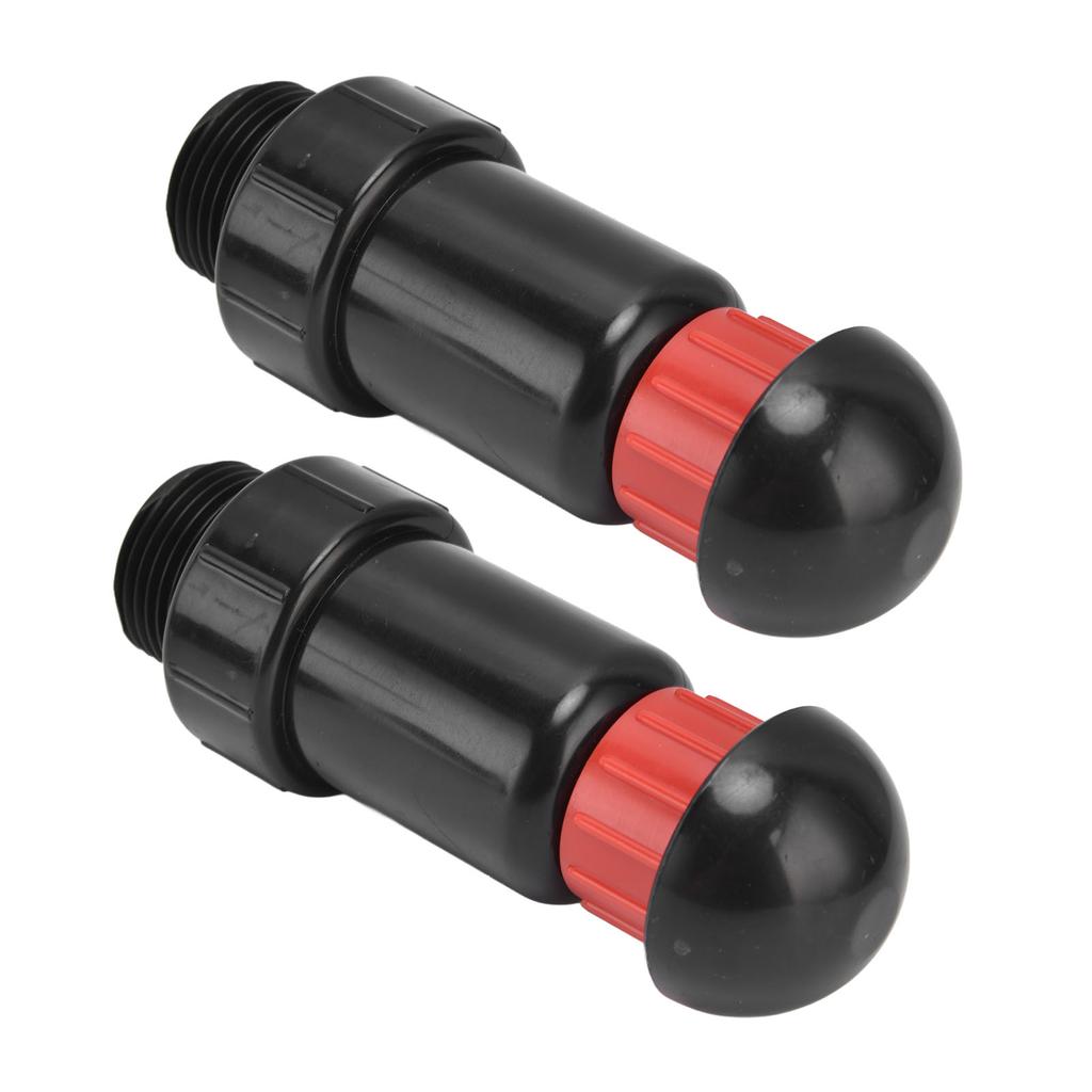 2 шт. Ирригационный выпускной клапан Наружная резьба G3/4 Простое использование Хорошая герметизация Автоматический впускной клапан