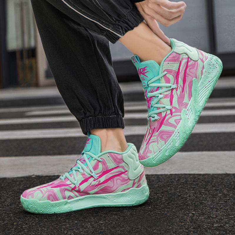 Низкие баскетбольные кроссовки мужские износостойкие новые молодежные профессиональные защитные спортивные кроссовки с амортизацией