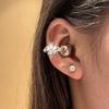 Защитный чехол для Bluetooth-наушников Oppo Enco Clip2 с пряжкой-ушком и декоративным зажимом