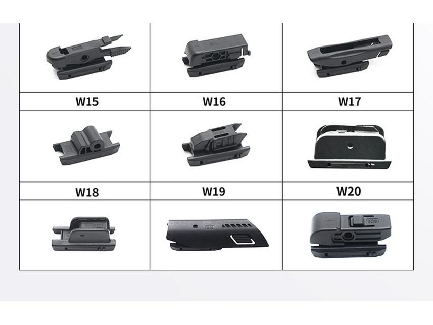 Универсальный многофункциональный бесшумный стеклоочиститель Модель 57, Класс B, EA4A6CT5