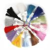 10Pcs Polyester Silk Tassel Fringe Trim 15cm Long Cotton Tassel For Wedding Home Decoration