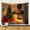 Tapestry Home Christmas Tapestry Fireplace Background Cloth Christmas Tapestry Wall Room Decoration Tapestry