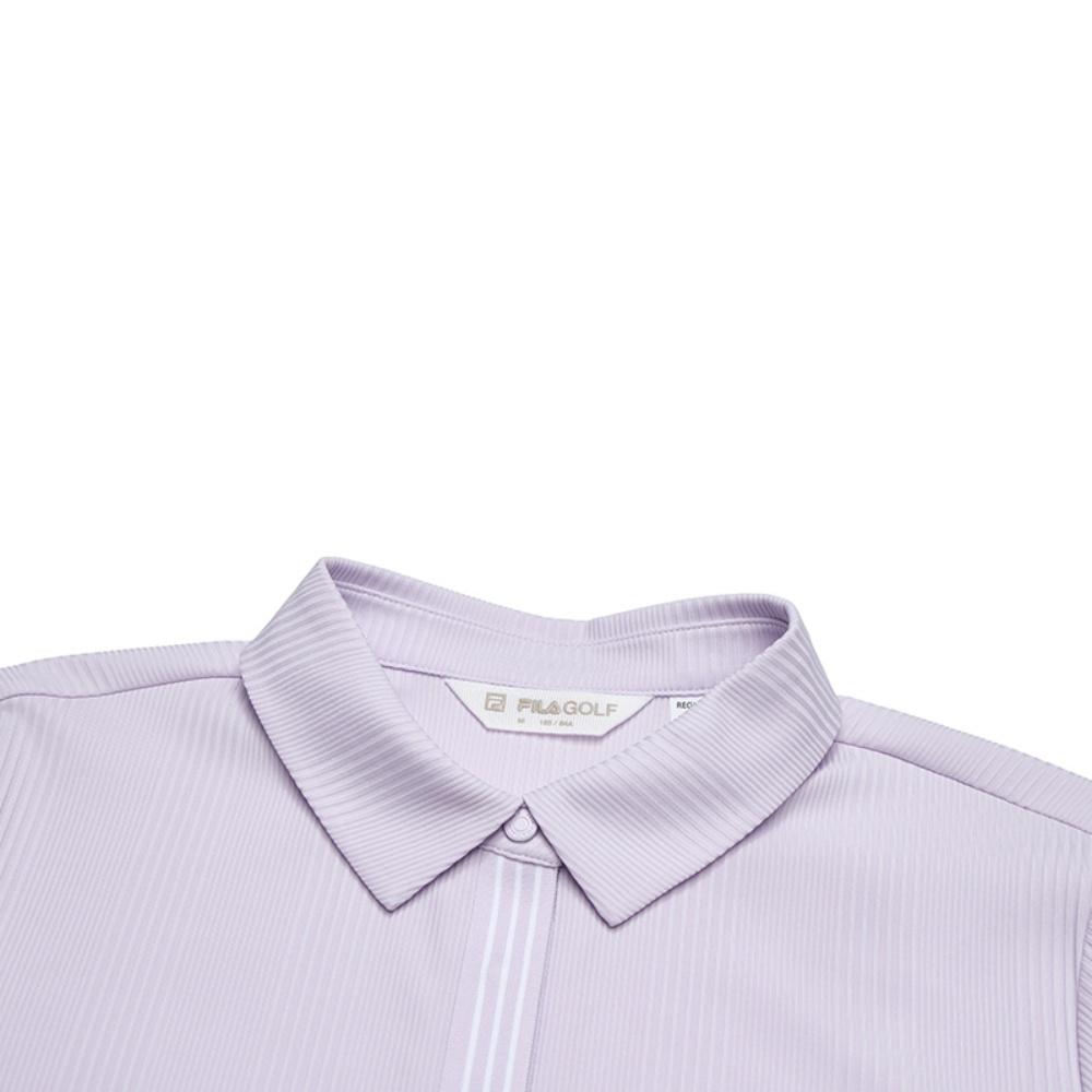 Fila Гольф Классический Универсальный Повседневный Спортивный Крой Дышащий Легкий Эластичный Поло с Коротким Рукавом Женские топы A11W535117F-VT