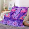 Mandala Elephant Blanket Flannel Breathable Super Warm Throw Blankets for Bedding Travel Bedroom Soft Throws Home Decor