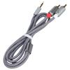 3.5mm Jack to 2 RCA Aux Audio Cable High Fidelity Audio Cable for Mobile Phones Laptops Speaker