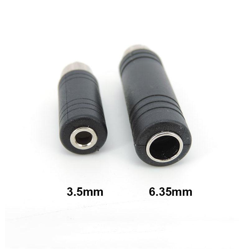 Разъем RCA Male на 3,5 мм 6,35 мм 6,5 мм female 3Pole Stereo Female Jack кабельный разъем адаптер 6,35 3,5 аудио M/F аудио штекер