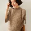 Women's Cashmere Sweater Qinghe Cashmere 100% Cashmere Autumn and Winter Cashmere Thickened Pullover Soft and Warm