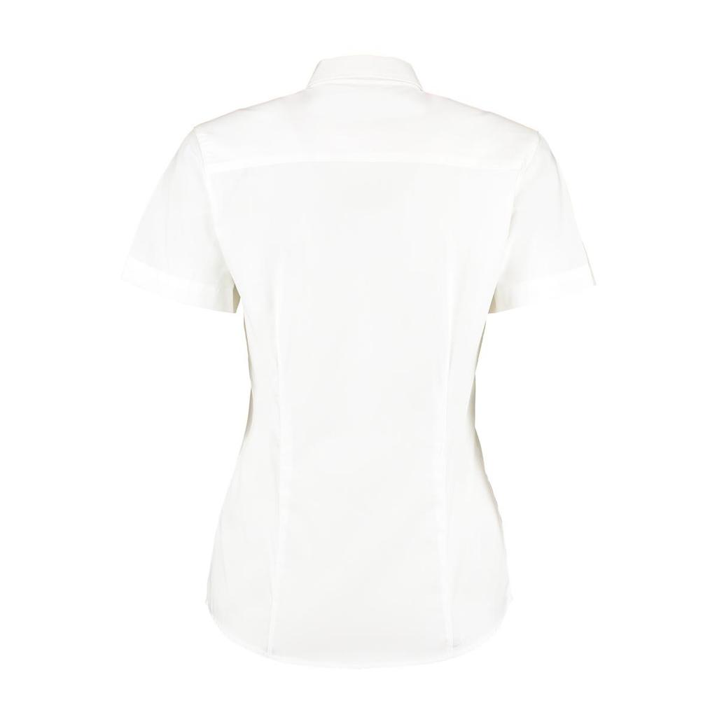 Kustom Kit Ladies Corporate Oxford Short Sleeve Shirt