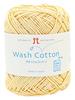 Hamanaka Hand Knitting Washed Medium 2744 Yarn, Cotton, Weight, COL. 45, Cream, 40g, Approx. 102m,