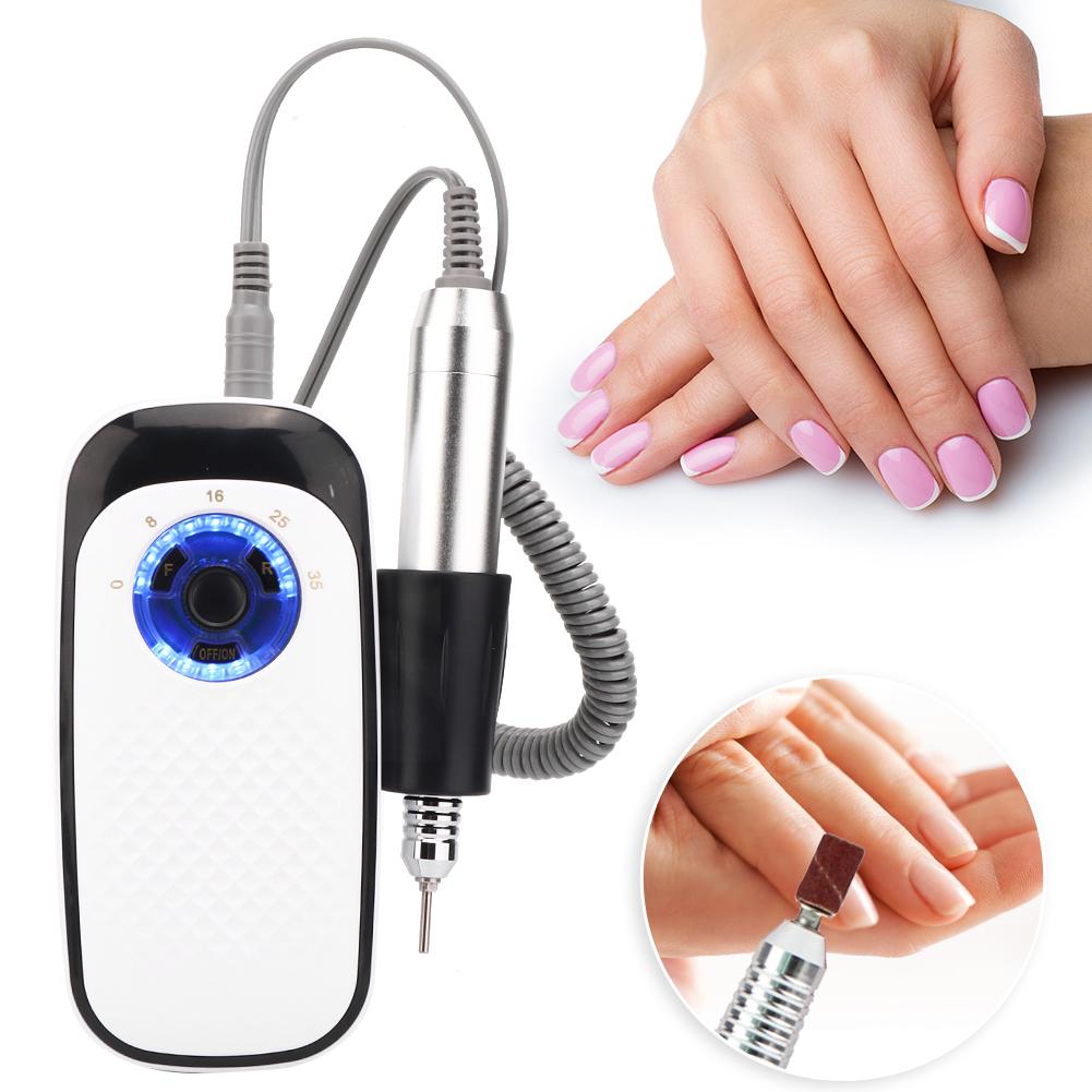 Electric Nail Drill 35000RPM Portable Adjustable Manicure Machine