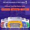 Universal Super Bright LED Truck Side Marker Lights - Durable, Waterproof, Flowing Light, 24V
