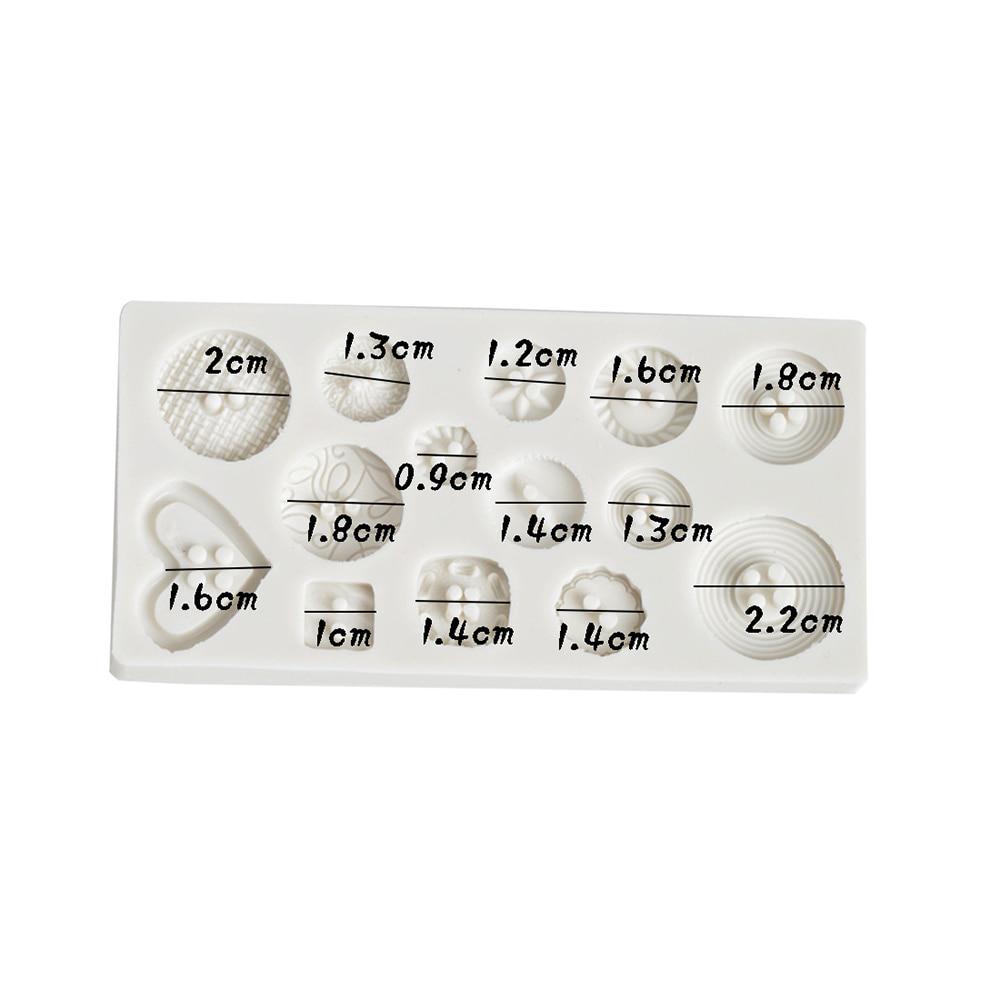 Силиконовые формы для пуговиц, форма для торта, сделай сам, помадка, шоколадное печенье, лед, силиконовая форма, форма для конфет