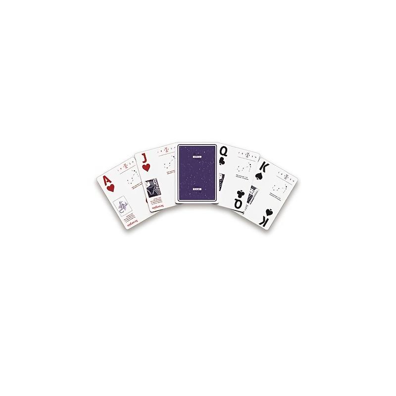 Игральные карты Scorpio Design Blue Core, 1 колода, 50 раундов, игровой реквизит для настольного покера