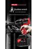 Delixi High Torque Brushless Impact Wrench - Electric Air Wrench with Lithium Battery & Charging Board for Auto Repair.