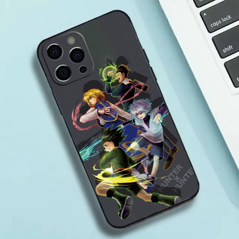 ГОРЯЧИЙ Аниме H-Hunter x Hunter Чехол для телефона Силиконовый Мягкий Для IPhone 17 16 15 14 13 12 11 X XR Plus Pro Max Plus