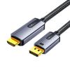 SAMZHE Адаптер-кабель DisplayPort на HDMI 2.0 4K@60Hz