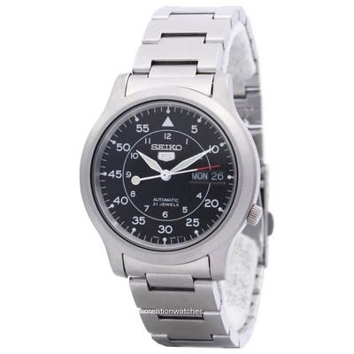 Мужские часы Seiko 5 Automatic SNK809 SNK809K1 SNK809K 21 Jewels