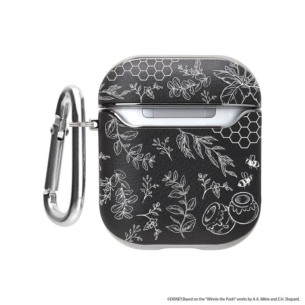 Премиальный чехол из искусственной кожи для AirPods [Винни Пух] PG-DAPSLP02POO