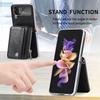 Кожаный складной чехол с полной защитой для Samsung Galaxy Z Flip 4 5g Flip4 Flip3 Flip 3 Business, чехол на шнурок