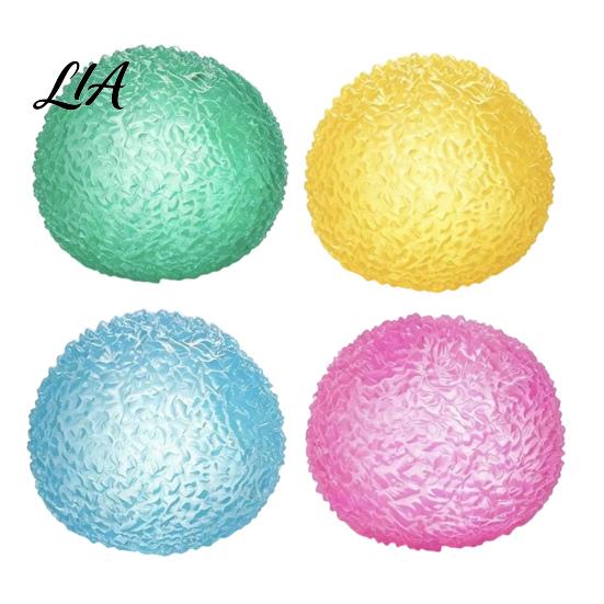 Tactile Sensory Tools Crunchy Stress Ball, Ice Slushie Fidget Toy, Slow Rebound Squeeze Toy for Relief And Anxiety Portable