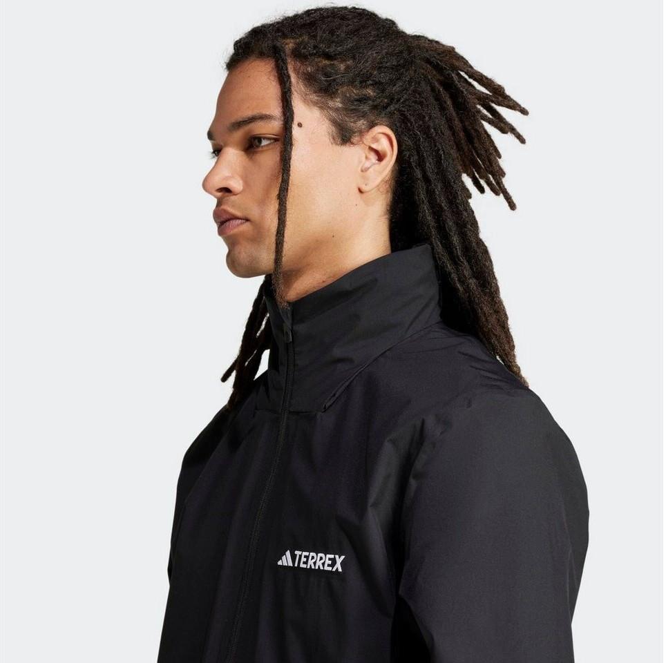 Adidas Multi Essentials 2L Rain Jacket Black (JM8692)
