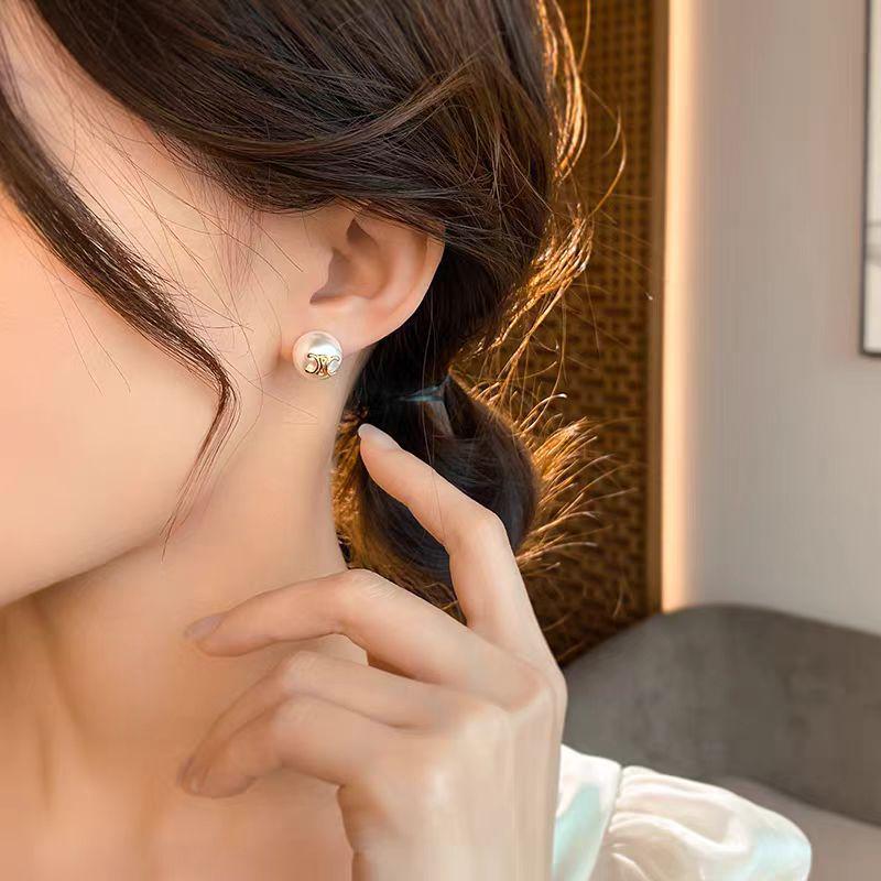 Серьги-пусеты «Триумфальная арка» - Уникальный французский дизайн класса люкс