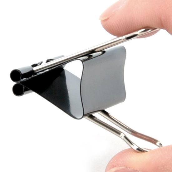 12/24/48/40/60 шт. различные характеристики зажимы для документов хорошая эластичность длинный хвост черные зажимы для документов офис